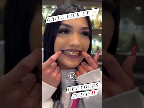 Grillz On Frosted Gold Diamonds Or Both At Exotic Diamonds Viral Sanantonio Jewelry