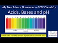 Acids, Bases, pH & Titrations - My Free Science Homework (GCSE Chemistry)
