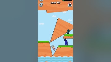 Save From Monster 💀 Funny Game Level 🤣 #777 #shorts #shortsfeed #slicetosave #funny #gaming #viral
