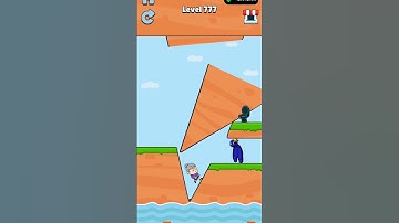 Save From Monster 💀 Funny Game Level 🤣 #777 #shorts #shortsfeed #slicetosave #funny #gaming #viral