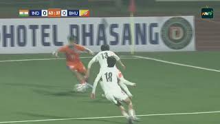 Rickey Meetei Scores First For India | India U23 vs Bhutan U23 | U23 Tri-Nation Championship 2026 screenshot 1