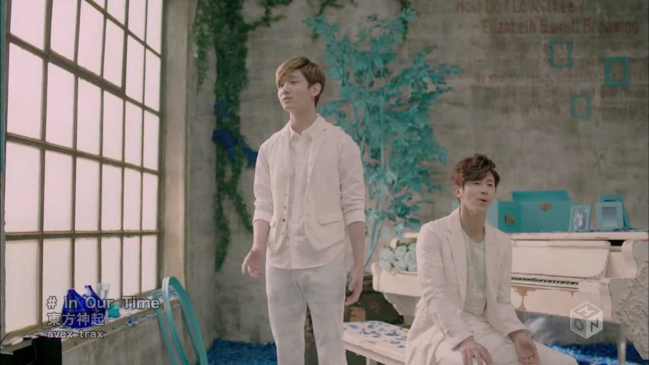 tohoshinki in our time pv tohoshinki in our time pv