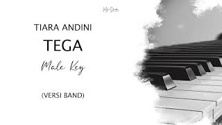 Video thumbnail of "TIARA ANDINI - TEGA ( MALE KEY ) BY KARAOKE BAND"