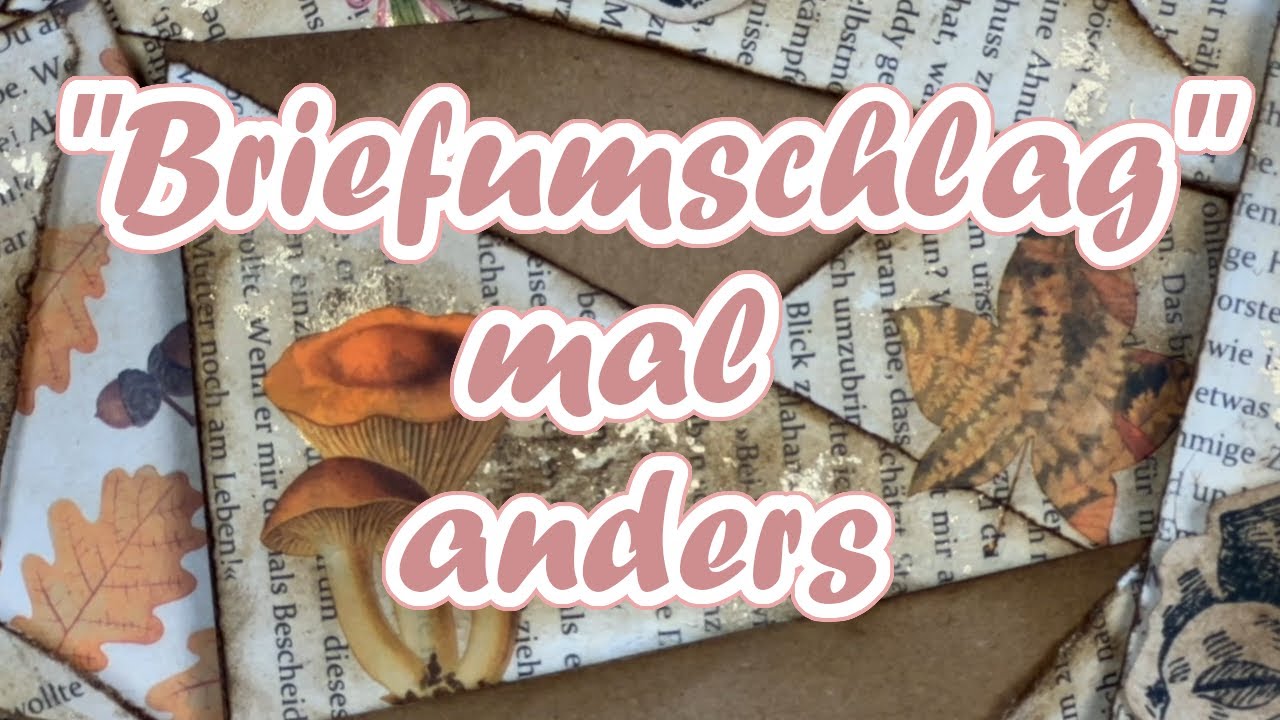 10 Briefumschläge DIN LANG Mit Herbst-Baum-Motiv – Selbstklebend, 220x110 Mm, Herbstliches Design