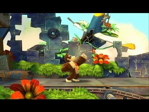 Donkey Kong Country Tropical Freeze - World 7 Secret Seclusion 100% Walkthrough (Puzzle Pieces)