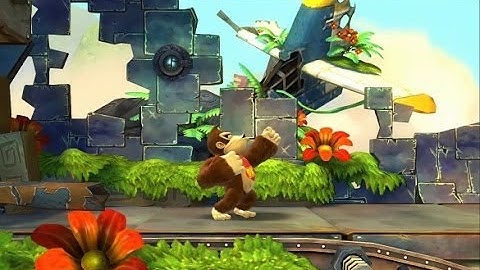 Donkey Kong Country Tropical Freeze - World 7 Secret Seclusion 100% Walkthrough (Puzzle Pieces)