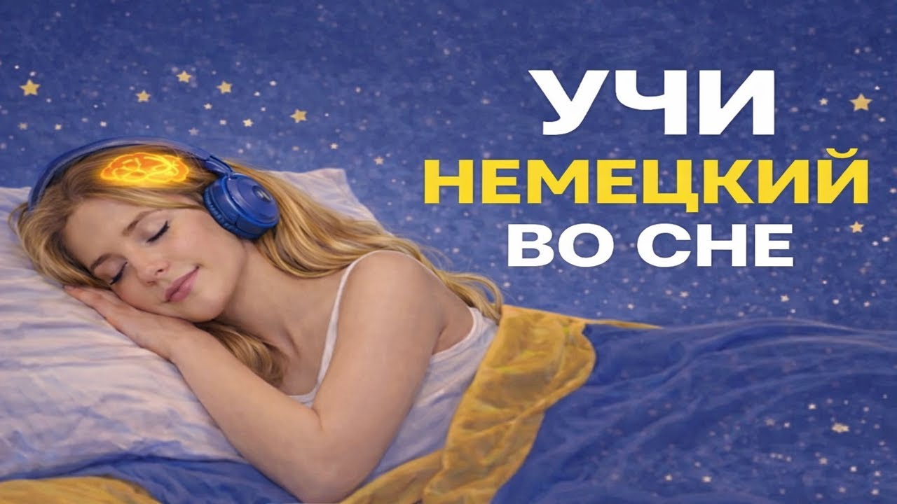 Уникальный способ выучить немецкий во сне: основные фразы фоном