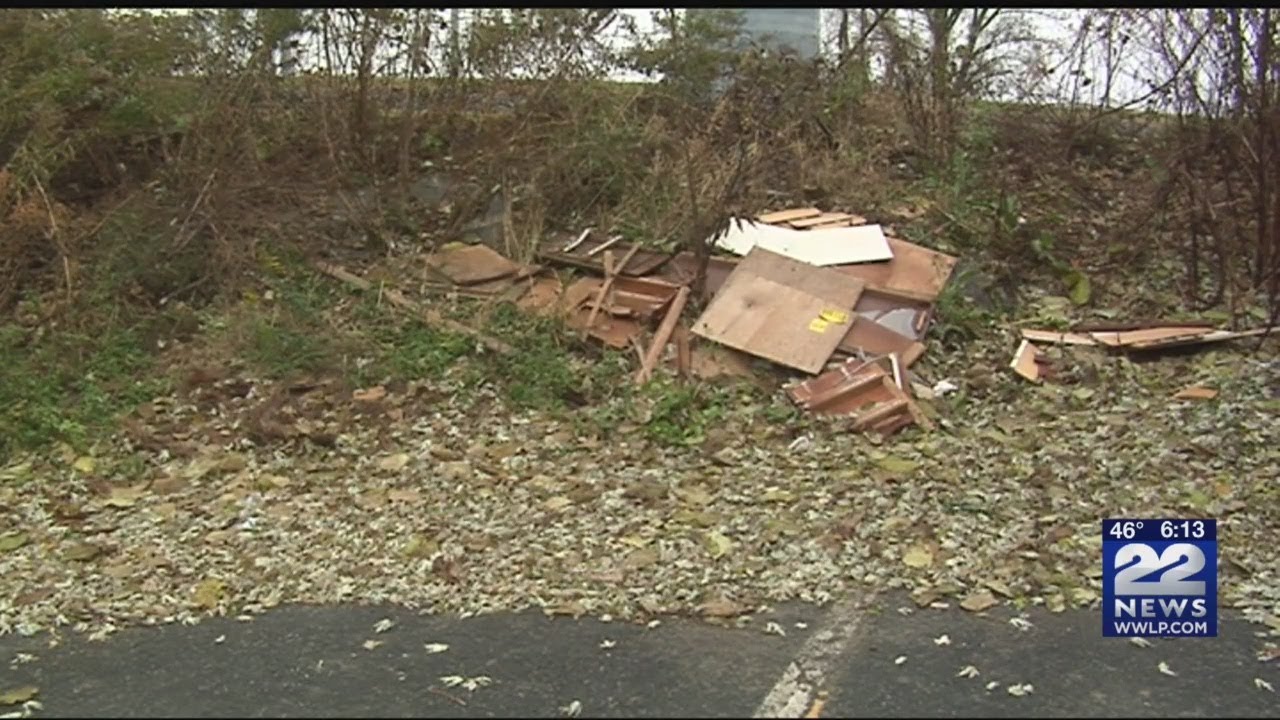 Illegal Dumping Problem At Medina Street Boat Ramp In Chicopee YouTube