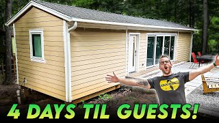 4 DAYS to get the TINY HOUSE ready for my PARENTS! Can I get it done?
