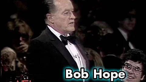Bob Hope Reads Telegram From President Ronald Reagan To Frank Capra
