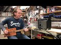 Cigar Box Guitar - Fender Champion 20 Amplifier - Mike Snowden