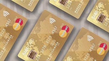 Bank Credit Card Mockup - After Effects Template Videohive