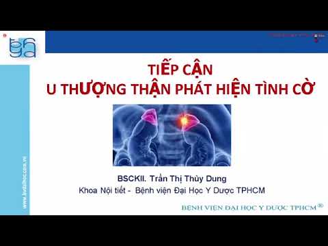 TIẾP CẬN U THƯỢNG THẬN PHÁT HIỆN TÌNH CỜ | BSCKII. Trần Thị Thùy Dung
