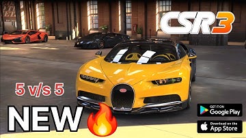 CSR Racing 3 5 V/s 5 Drag Race🔥 Gameplay🏁