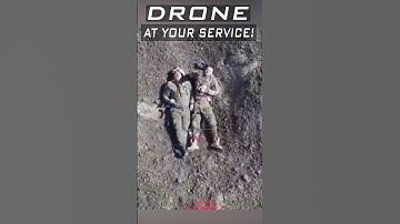 Drones helping troops at the frontline #military #drones