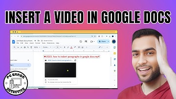 How to Insert a Video in Google Docs - Step-by-Step Guide