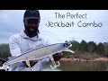 Spring Time Jerkbait Fishing ( The Perfect Jerkbait Rod and Reel)