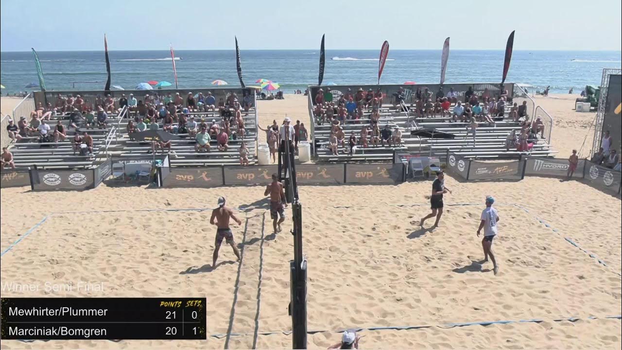 AVP Virginia Beach Open Mewhirter/Plummer VS Marciniak/Bomgren