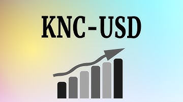 Kyber Network (KNC-USD) Cryptocurrency Animated Graph January-May 2021