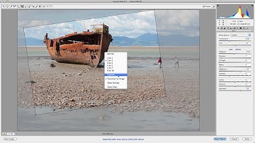 Camera Raw: How To Easily Crop & Straighten Images