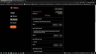 cs50web Project 4 - Network screenshot 3