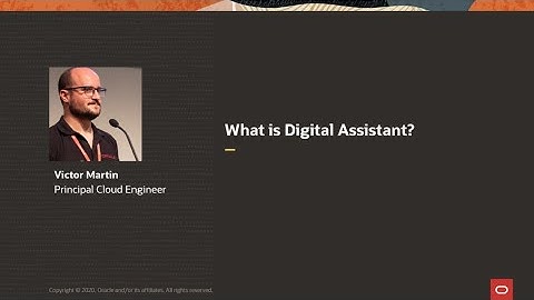Have a Conversation with Customers Using Digital Assistant Workshop - Lab 3, 4 & 5