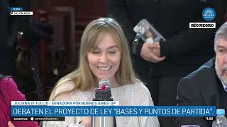 🔴 EN VIVO | Ley Bases en el Senado este jueves