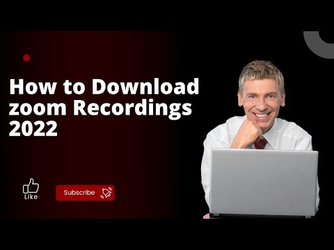 download zoom recording