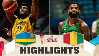 Rwanda V Guinea Highlights Fiba Basketball World Cup 2027 African Qualifiers