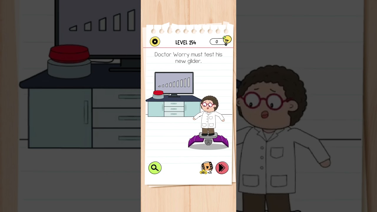 Brain Test 4 Level 254 Walkthrough Solution - YouTube