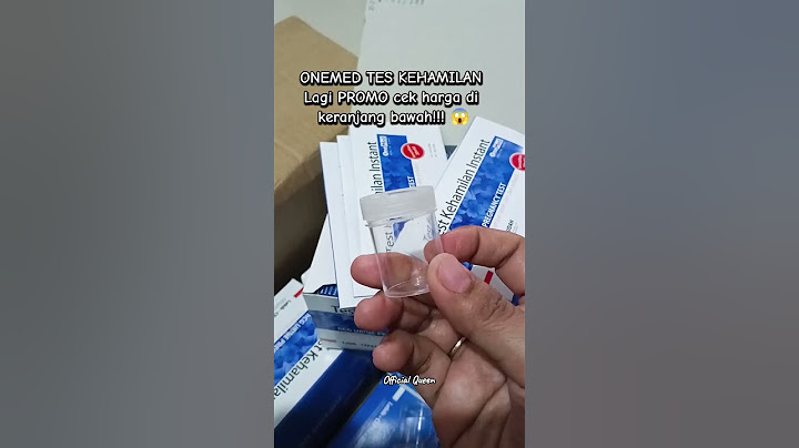 Onemed tes kehamilan lagi promo #pejuanggarisdua #tespekmurah #testpack #teskehamilan #onemed