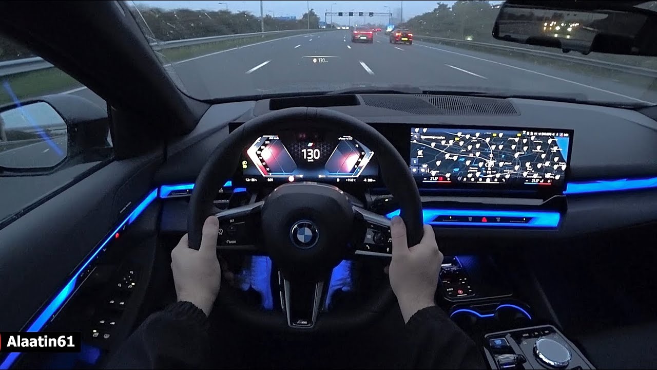 THE NEW BMW 5 SERIES 2025 TEST DRIVE - YouTube