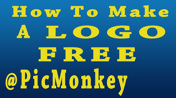 How to Make a Logo FREE at PicMonkey - No Photoshop! | 2015 tutorial
