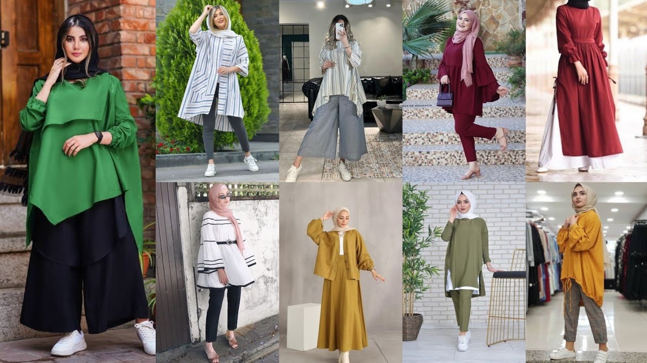 Trending top designs for Muslim girs 