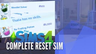 Completely "Reset" Your Sims! #thesims #sims4 screenshot 1