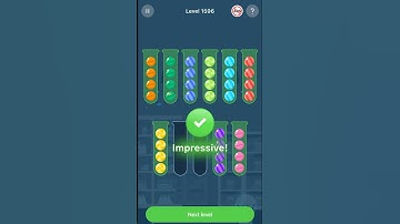 Impulse Candy Sort Level 1596   #iosgames
