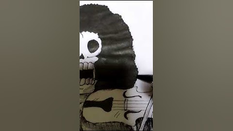 Drawing the owner of this song #onepiece #brookdrawing #animedrawing #pencilsketch #binkssake