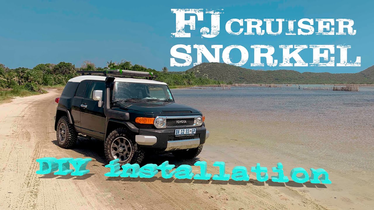 Installing a snorkel on an FJ Cruiser DIY YouTube