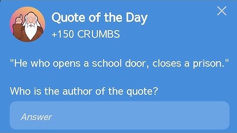 Hrum Quote Of the day Answer 26 February l Quote of the day Hrum | Hrum Quote Of The Day 27 February