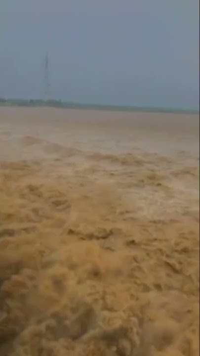 Darya e Sindh Pakistan  sukkar barrage flood situation update.#pakistan #flood #youtubeshorts #viral