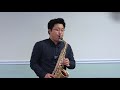 【FERLING 48 Etudes for Saxophone】No.11 Larghetto by Wonki Lee