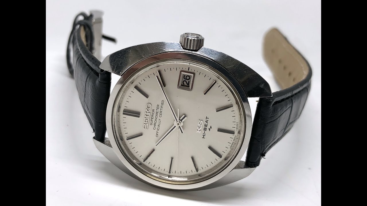 King Seiko Superior Chronometer KS Hi-Beat (4502-8010) - YouTube