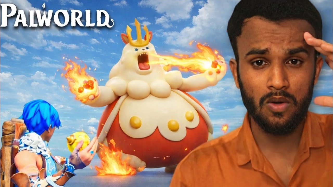 MY FIRST LEGENDARY BOSS FIGHT 🔥 | PALWORLD GAMEPLAY #4 