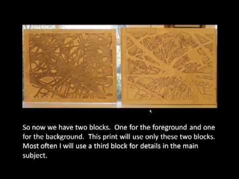 Reduction Woodblock Printing