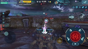 No Escape! War Robots Game Play In Free For All Match! @angrywr #warrobots