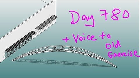 Revit Exercise (Day 780) Re-do a couple of old exercises with voice