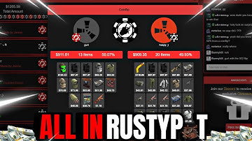 I WENT ALL IN ON RUSTYPOT COINFLIPS