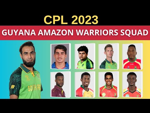 Stars to feature for the Guyana  Warriors in CPL 2023