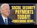 TODAY! Payments For Social Security Beneficiaries | Social Security, SSI, SSDI CONCERNING NEWS