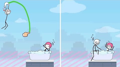 Draw Fly (WEEGOON) Android Gameplay Walkthroughn- All Levels 1-25  Funny Stickman Brian Puzzle Game